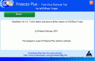 W32/CleanBanz Trojan Removal Tool. screenshot